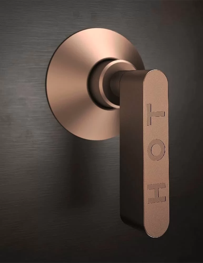 Robinetterie mural pour lavabo 3 trous Koè