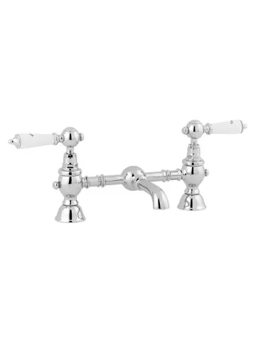 Mélangeur à pont 2 trous pour lavabo Berkeley, de Gentry Home 2