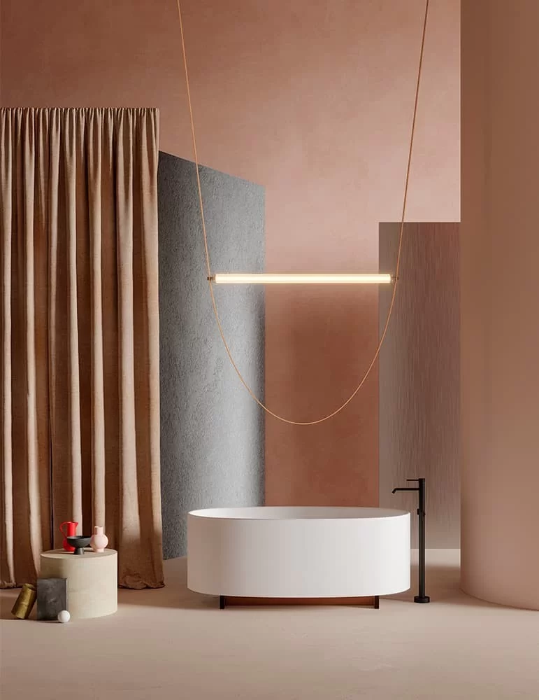 Baignoire en solid surface Beam, d'EX.T DESIGN.