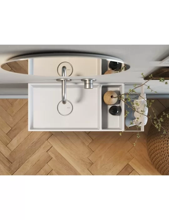 Lave main design MIGNON de Rexa Design avec rangement latéral
