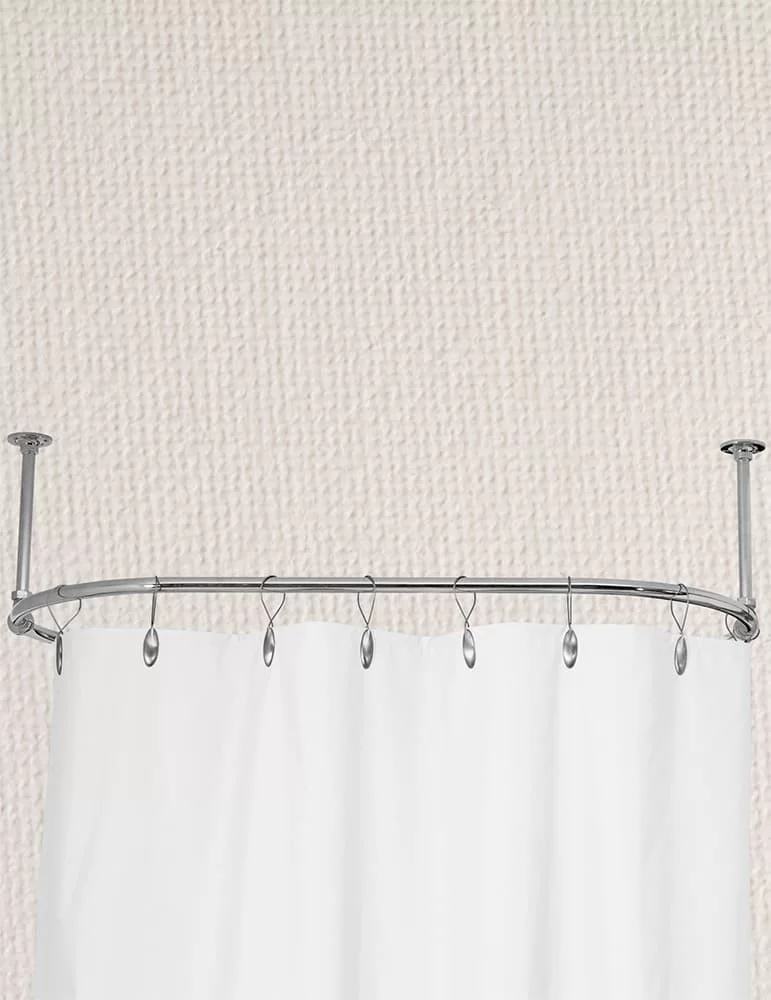 Porte-rideau de douche spécial baignoire, de Gentry Home.