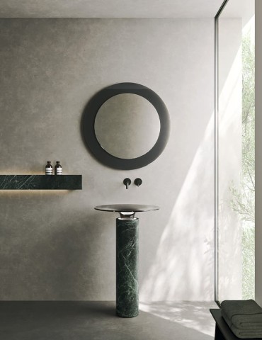 Lavabo design sur colonne Pure, de Rexa Design