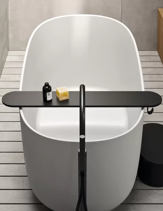 Etagère avec crochet pour baignoire DIP de Rexa Design