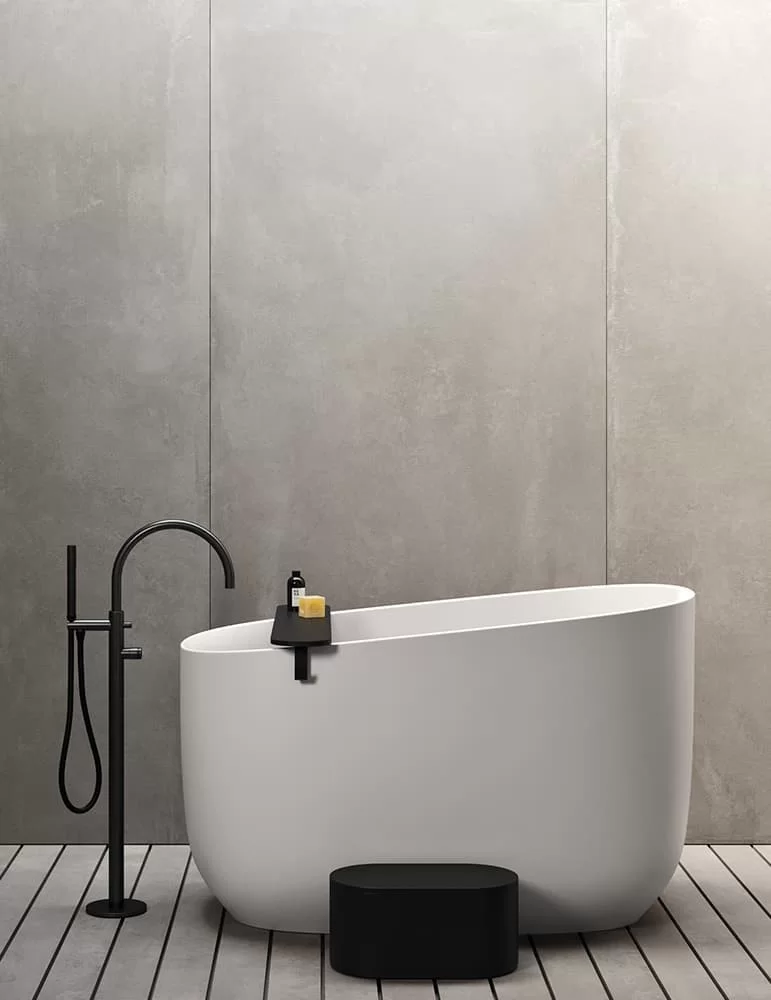 Etagère avec crochet pour baignoire DIP de Rexa Design