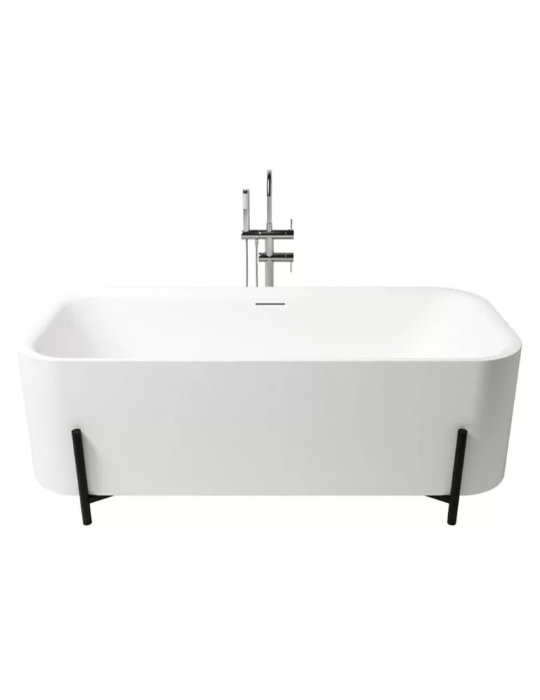 Baignoire îlot en acrylique mat Molly