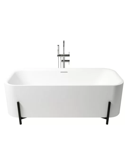 Baignoire îlot en acrylique mat Molly