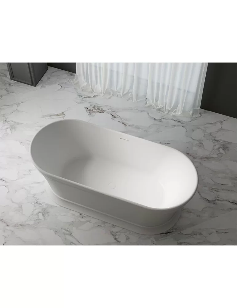 Baignoire îlot en acrylique Vintage