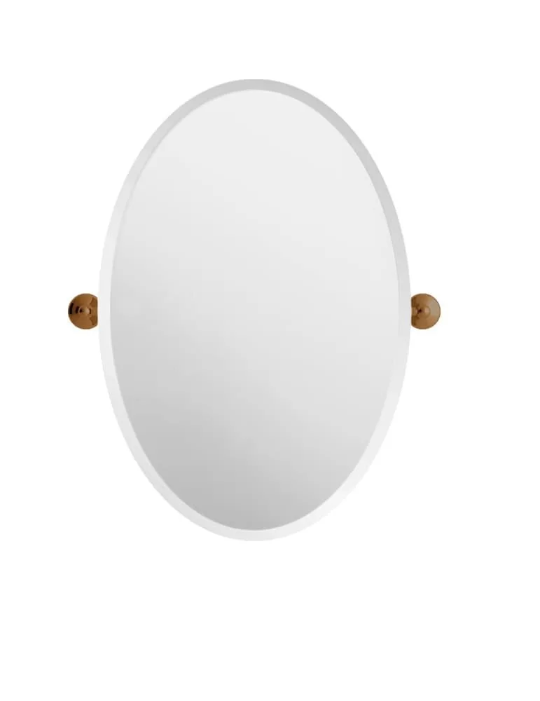 Miroir ovale inclinable Eve, de Gentry Home Miroir ovale inclinable Eve, de Gentry Home
