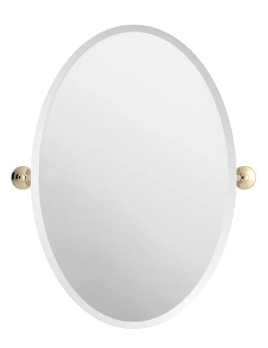 Miroir ovale inclinable Eve, de Gentry Home