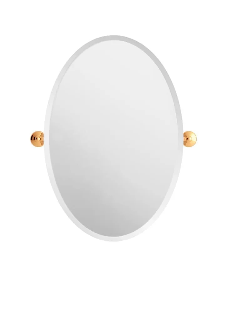 Miroir ovale inclinable Eve, de Gentry Home