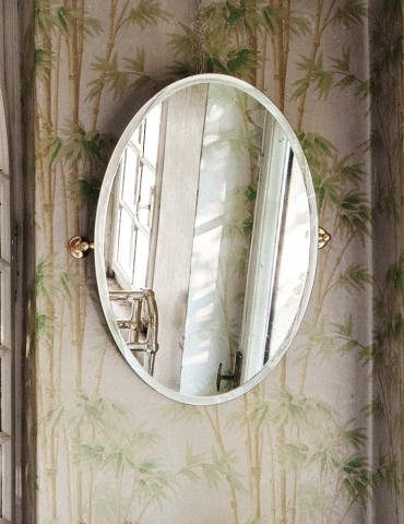 Miroir ovale inclinable Eve, de Gentry Home