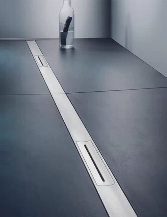 Caniveau de douche Cerafloor Pure, de Dallmer