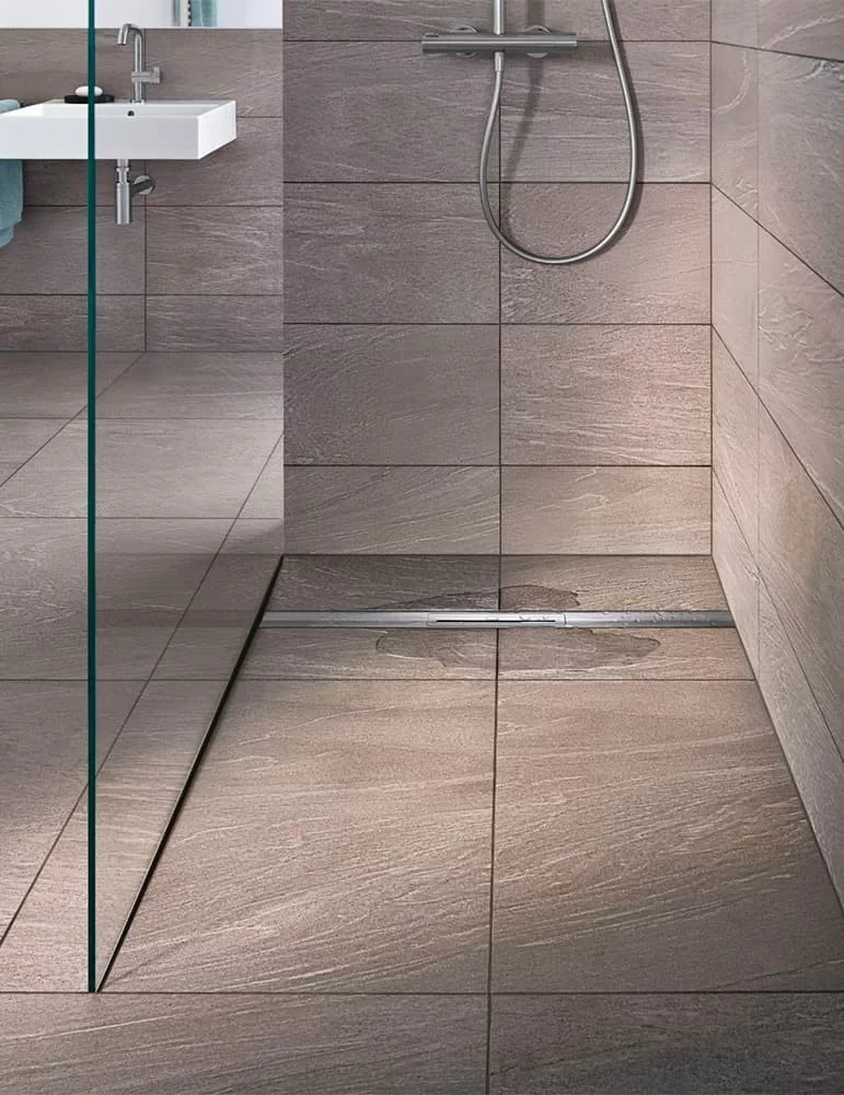 Caniveau de douche Cerafloor Pure, de Dallmer