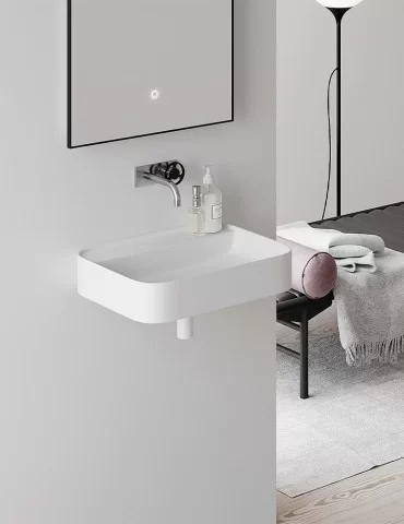 Lave-mains design Yuno WA 55. Copenhagen Bath. En stock. 2