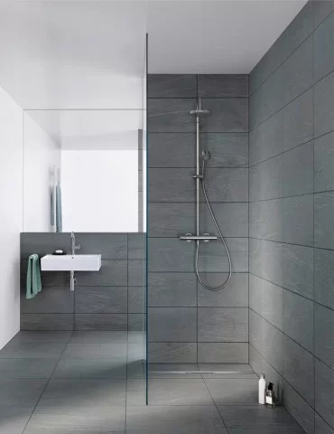 Caniveau de douche Cerafloor Select inox, de Dallmer 2