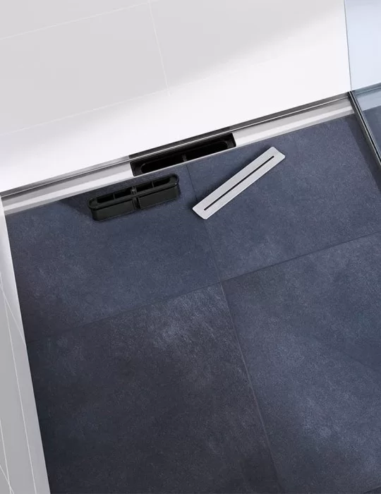 Caniveau de douche Cerawall Pure, de Dallmer