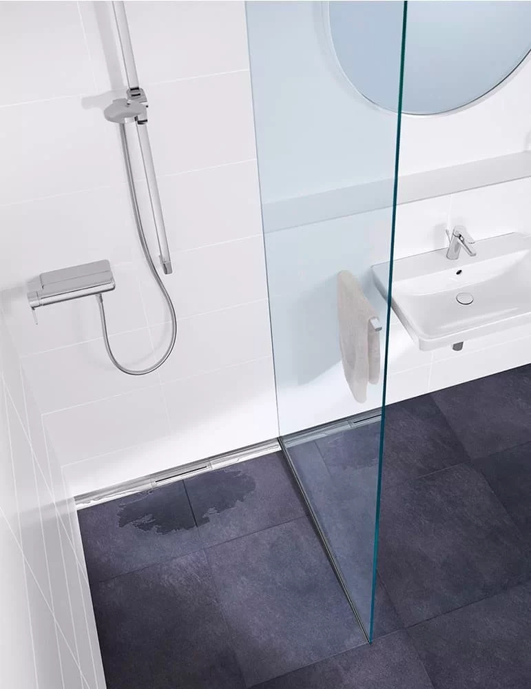 Caniveau de douche Cerawall Pure, de Dallmer