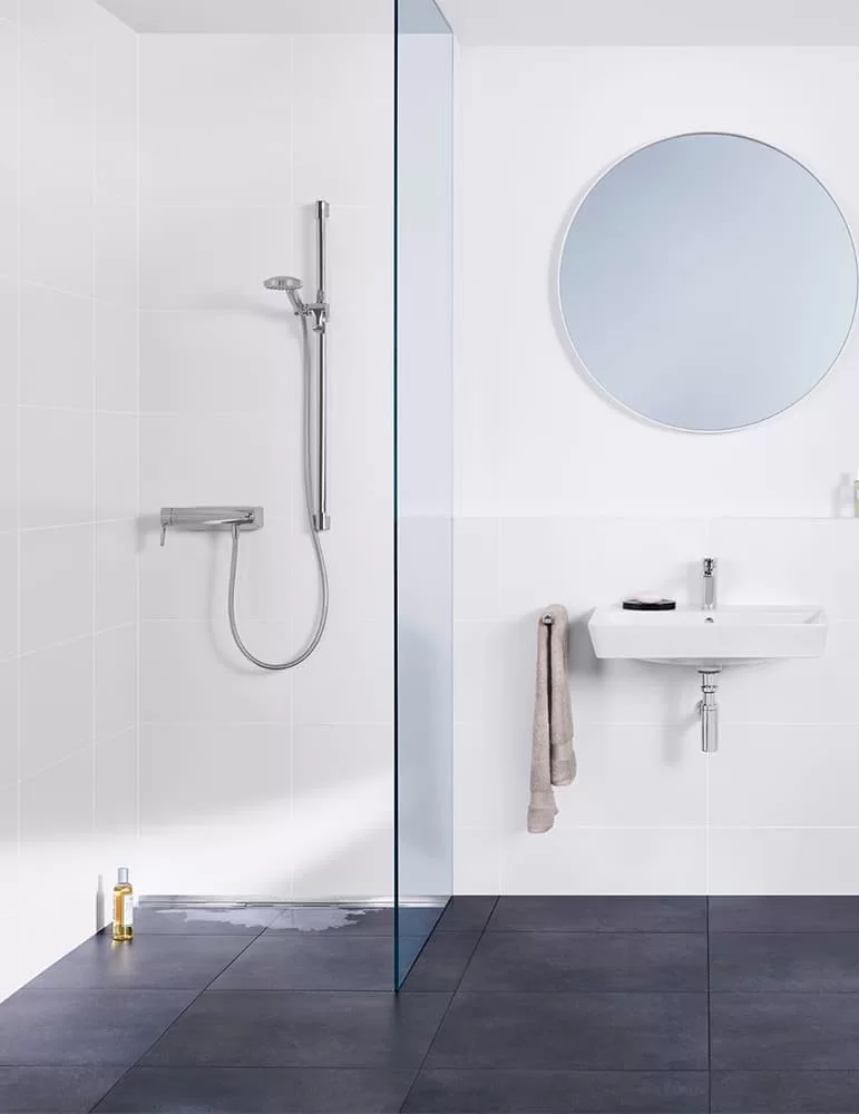 Caniveau de douche Cerawall Pure, de Dallmer
