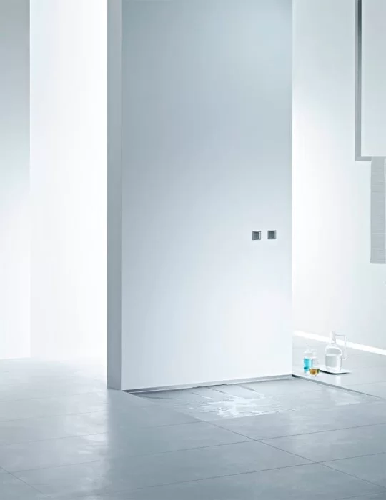 Caniveau de douche Cerawall Select inox, de Dallmer