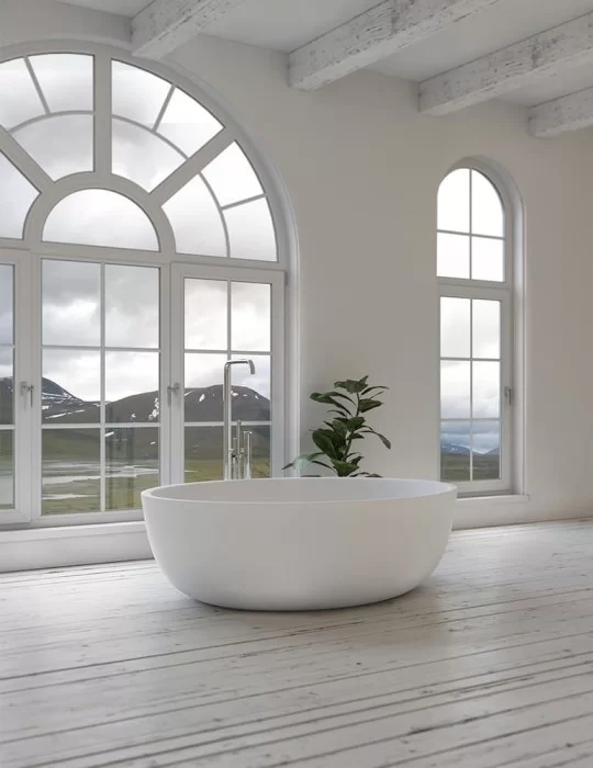 Baignoire en solid surface Tromsø, de Copenhagen Bath