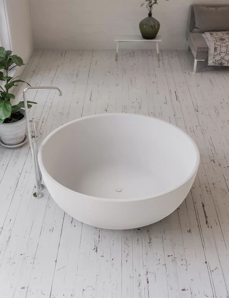 Baignoire en solid surface Tromsø, de Copenhagen Bath