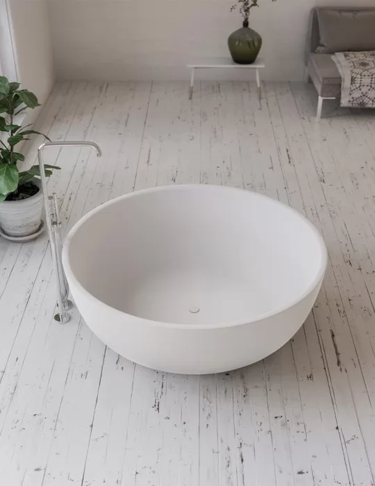 Baignoire en solid surface Tromsø, de Copenhagen Bath