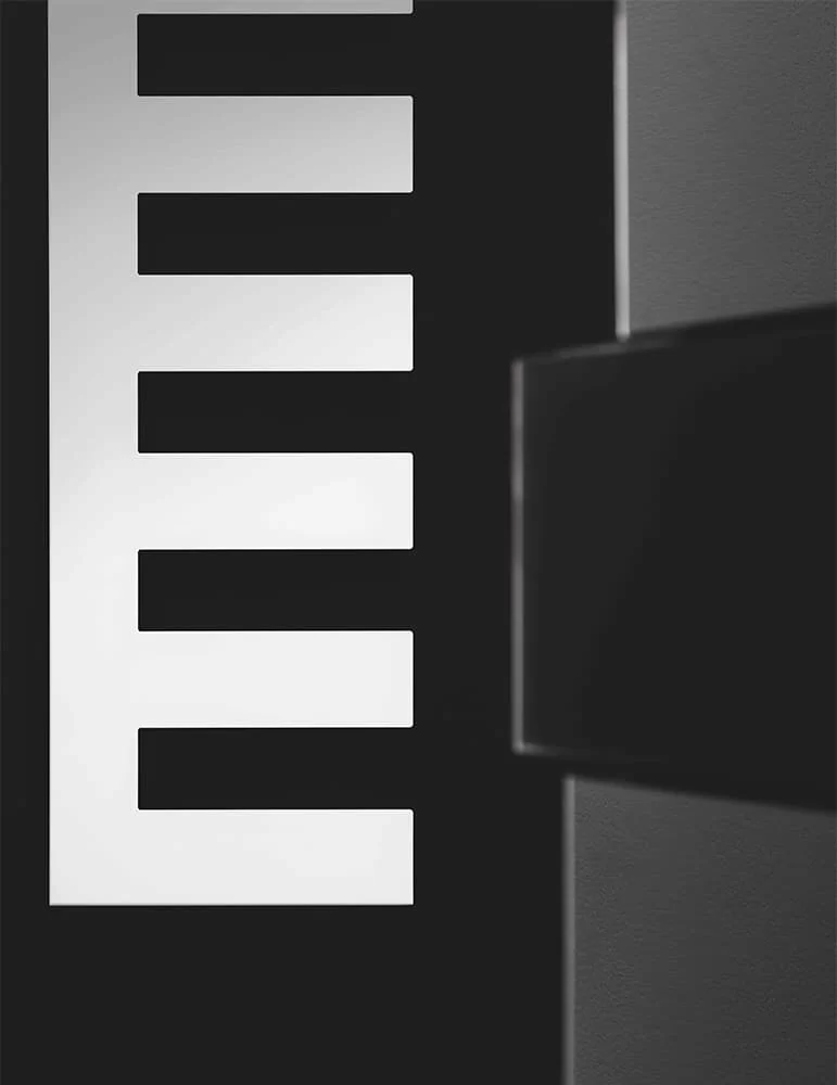 Sèche-serviettes design Pettine, d'Antrax IT