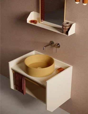 Meuble vasque avec niche Swing, de Ex.t 2