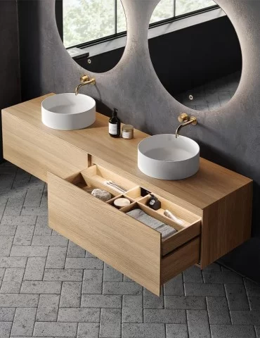 Meuble de salle de bain Bergen 200, de Copenhagen Bath 2