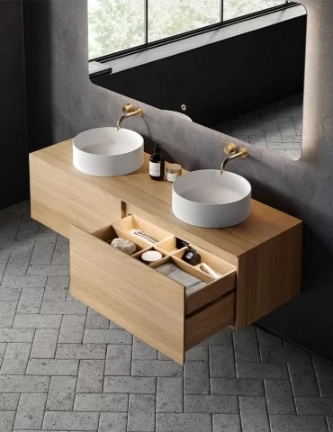 Meuble de salle de bain Bergen 160, de Copenhagen Bath 2