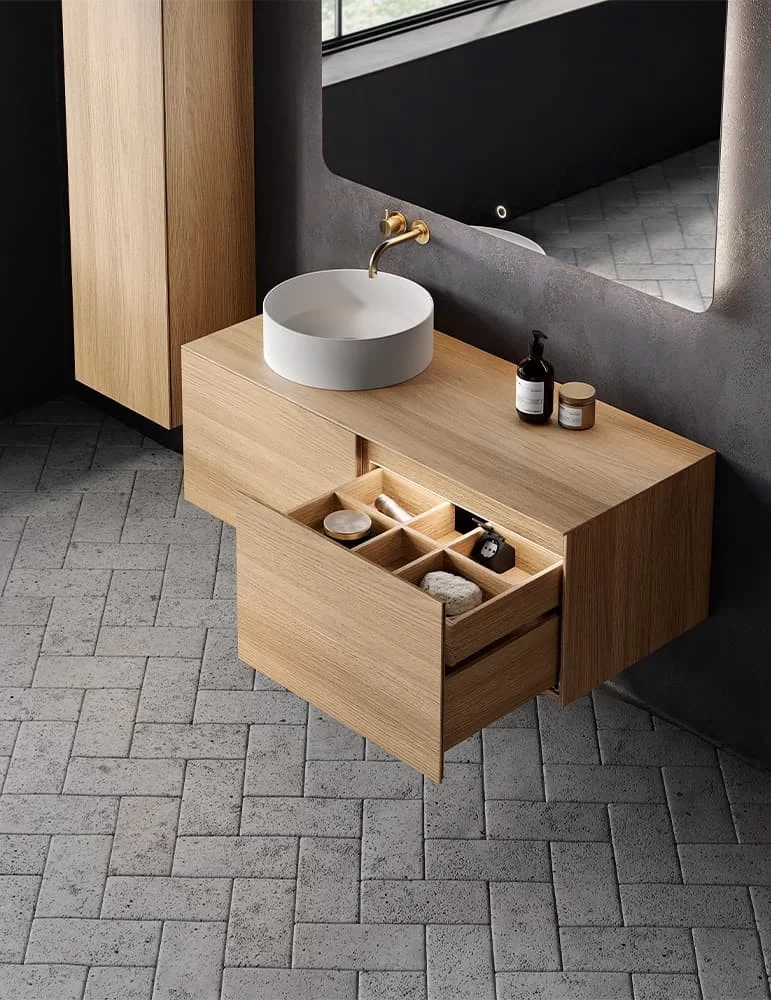Tiroir accessoirisé Bergen, de Copenhagen Bath