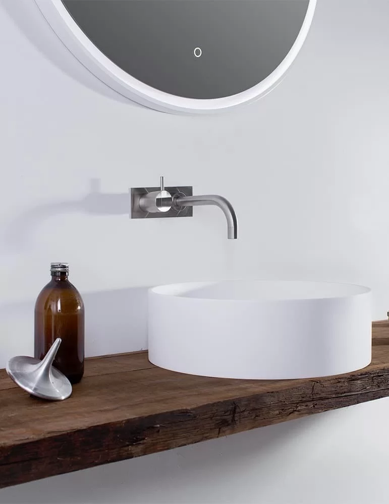 Vasque ronde à poser design Stockholm, de Copenhagen Bath.