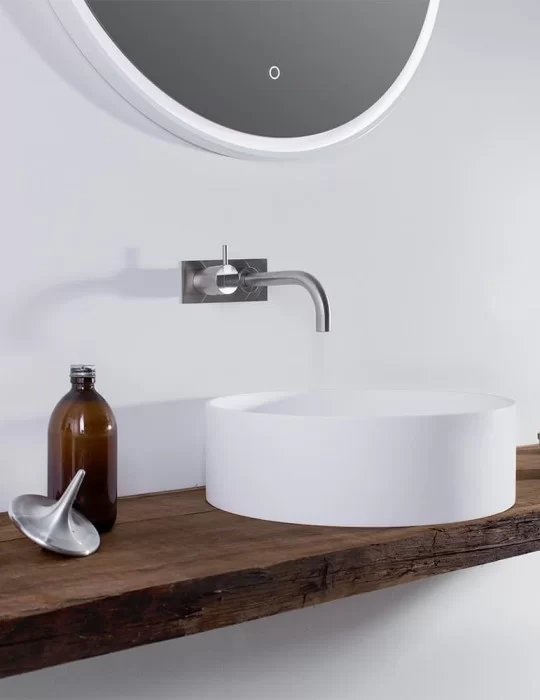 Vasque ronde à poser design Stockholm, de Copenhagen Bath.