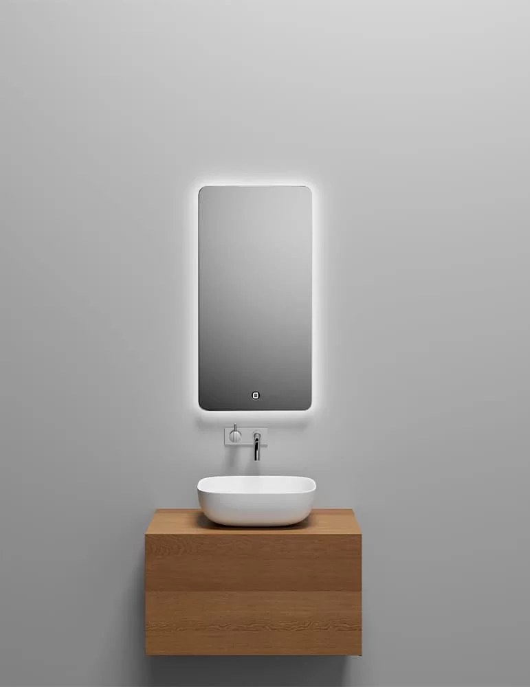 Miroir rectangulaire vertical Orø, de Copenhagen Bath Miroir rectangulaire vertical Orø, de Copenhagen Bath