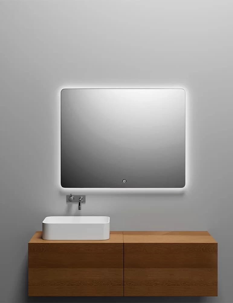 Miroir rectangulaire horizontal Orø, de Copenhagen Bath