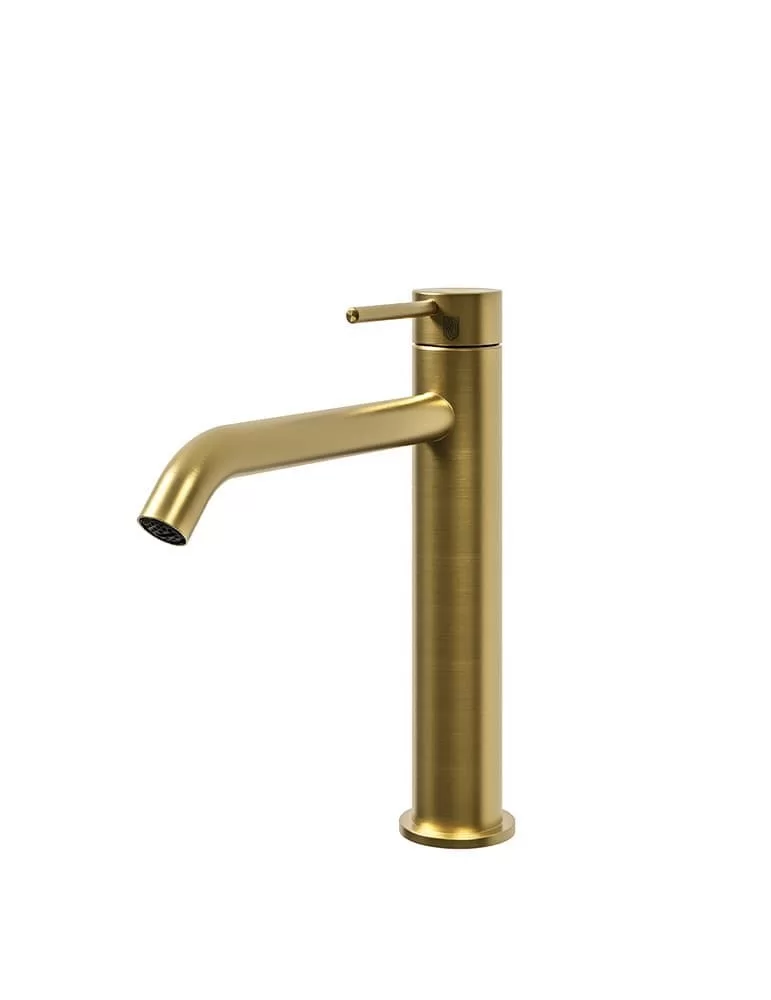 Mitigeur rehaussé pour lavabo Dex, de Radomonte Mitigeur rehaussé pour lavabo Dex, de Radomonte