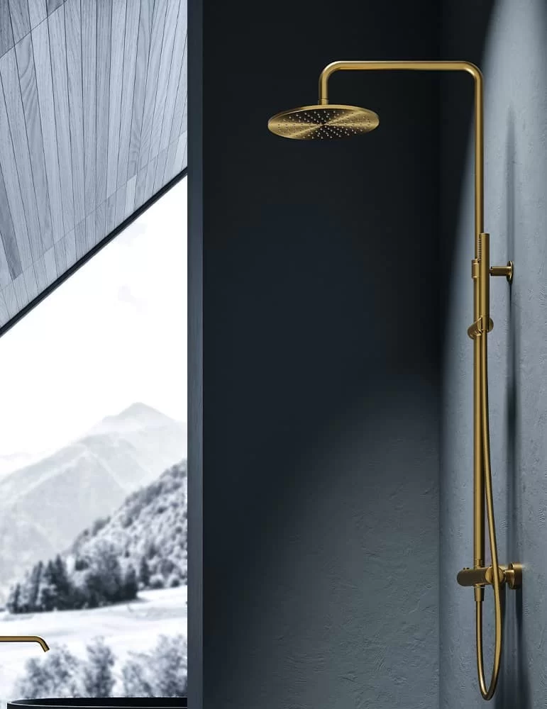 Colonne de douche thermostatique Dex, de Geda