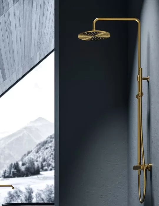 Colonne de douche thermostatique Dex, de Geda