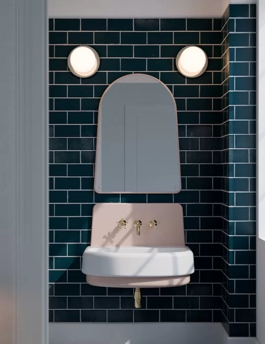 Lavabo suspendu Heritage de Copenhagen Bath.