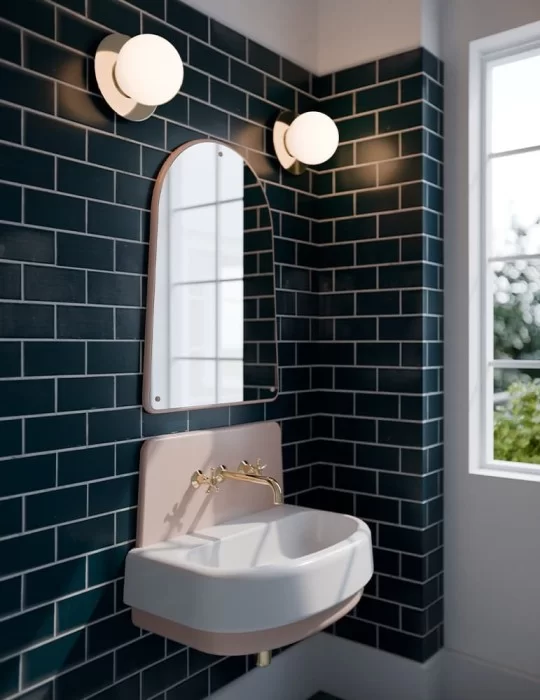 Lavabo suspendu Heritage de Copenhagen Bath.