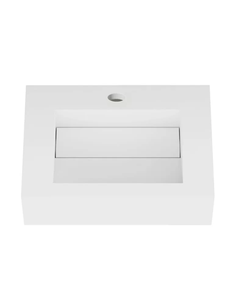 Lave-mains design en solid surface River