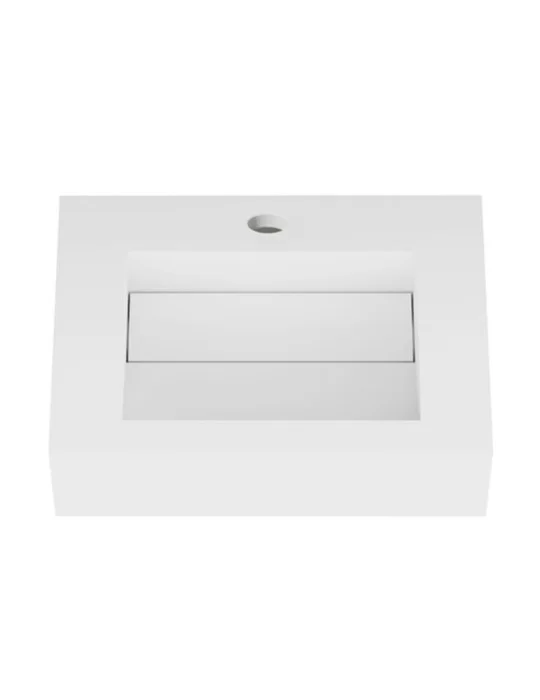 Lave-mains design en solid surface River