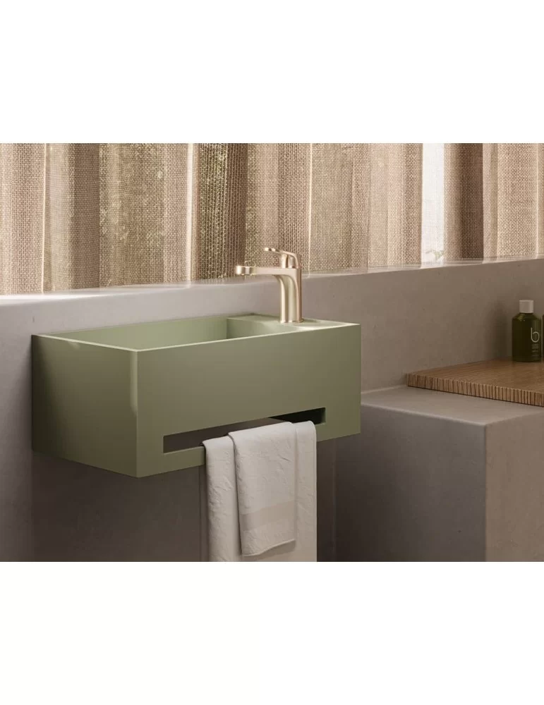 Lave-mains design en solid surface Top Square