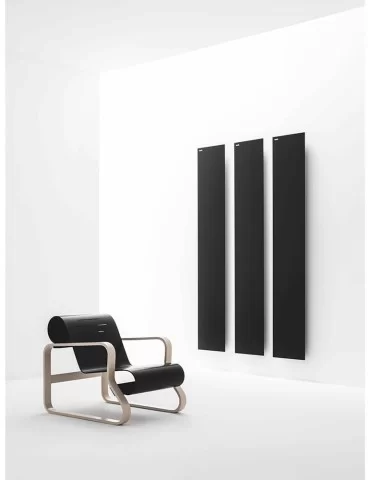 Sèche-serviettes vertical à eau chaude Tavola liscia V, d'Antrax IT