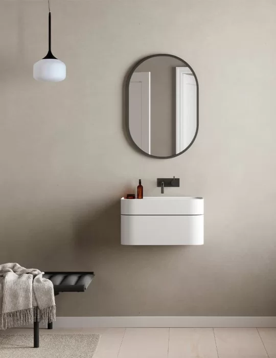 Meuble lavabo Yuno CA L55. Copenhagen Bath. EN STOCK.