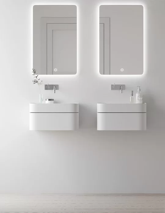 Meuble lavabo Yuno CA L55. Copenhagen Bath. EN STOCK.