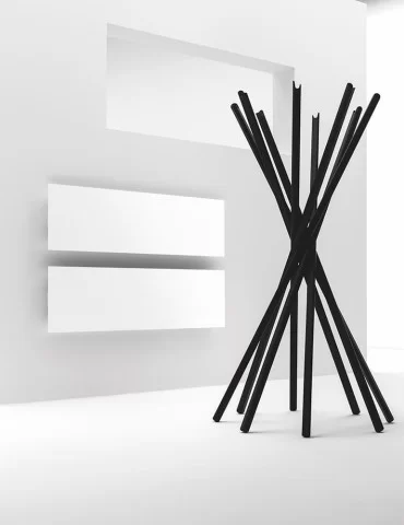 Sèche-serviettes horizontal à eau chaude Tavola liscia O, d'Antrax IT