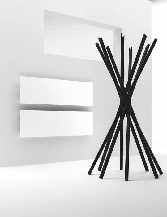 Sèche-serviettes horizontal à eau chaude Tavola liscia O, d'Antrax IT