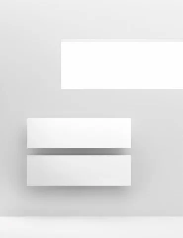 Sèche-serviettes horizontal à eau chaude Tavola liscia O, d'Antrax IT 2