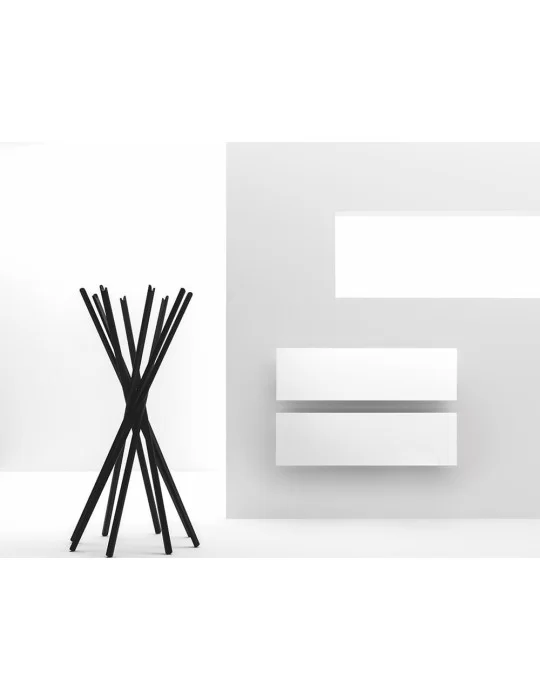 Sèche-serviettes horizontal à eau chaude Tavola liscia O, d'Antrax IT